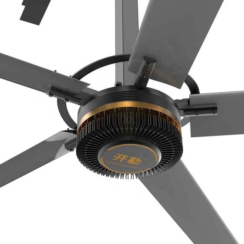 1.5KW 7.3M 24FT China Manufacturer KALE FANS HVLS Ceiling Fan for Factory Warehouse Gymnasium