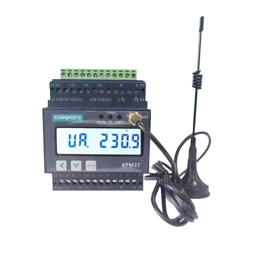 WIFI Energy Meter 3 Phase Option 4G/WIFI/LORA/RS485 Power Monitor Power Quality Meter Meter Energy