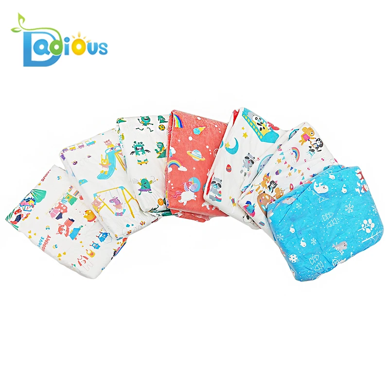 New 6000ML Abdl Week diaper 7Patterns Rainbow Week Ultra Thick Adult diaper Abdl