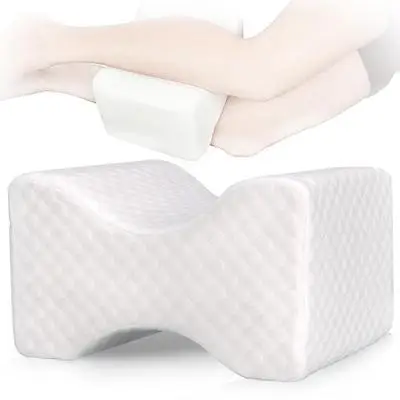 Adjustable Pain Memory Foam Leg Strap Round Sciatic Nerv Pain Relief Orthopedic Memory Foam Knee Pillow For Side Sleepers