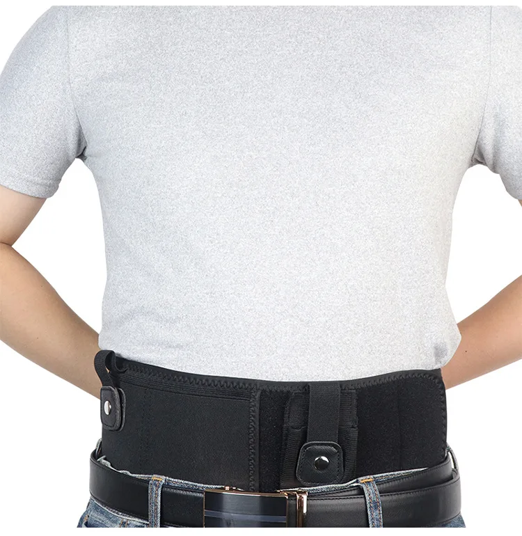 Belly Band Holster Belt Factory Wholesale Custom Neoprene Tactical Concealed Carry Belly Band  Holster