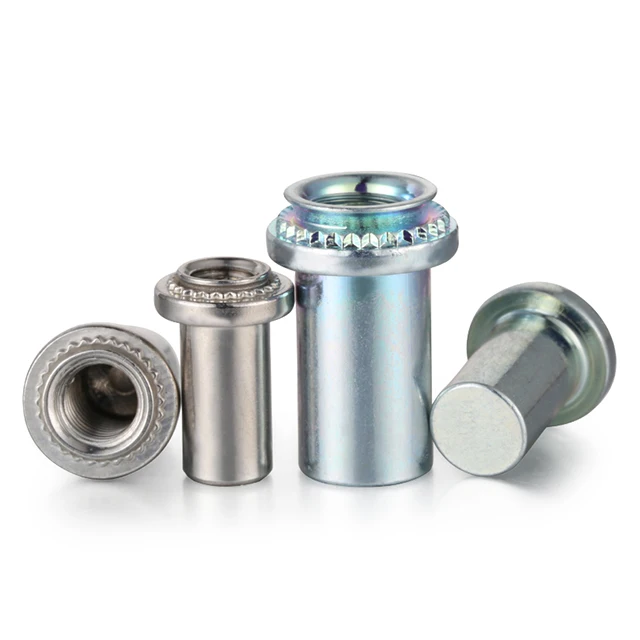 Manufacture round head bolt FH TFH FHS  M3 M8 stainless steel screw carbon steel self clinching stud for sheet metal