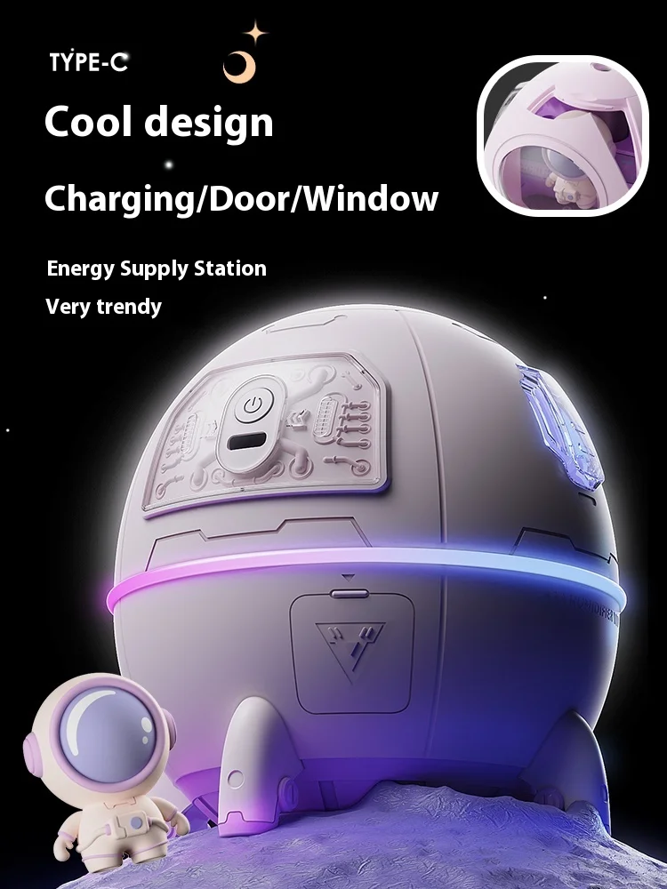 Portable mini cordless reusable air humidifier for korean rechargeable battery operated air freshener humidifier