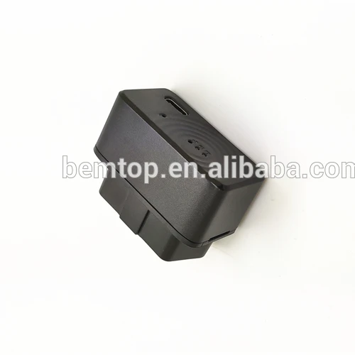 
25mm Ultra-thin 28gram Mini OBD2 GPS Tracker with Diagnostics Data Including Engine RPM, Coolant Temperature and Gear Position 
