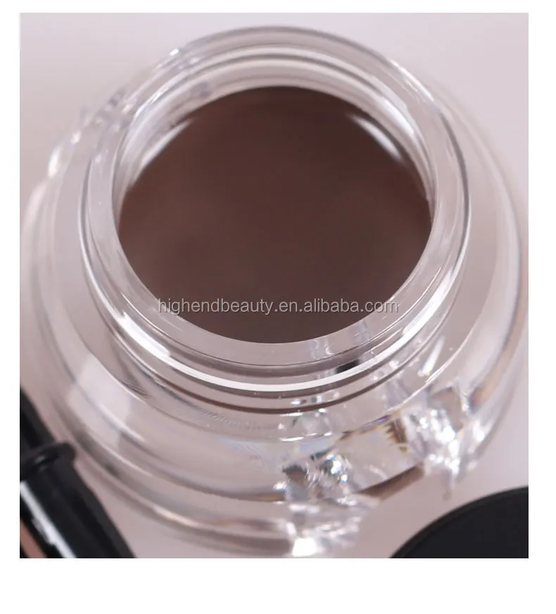 Private label Your own brand makeup eyebrow best selling products eyebrow gel waterproof eyebrow pomade 3 colors
