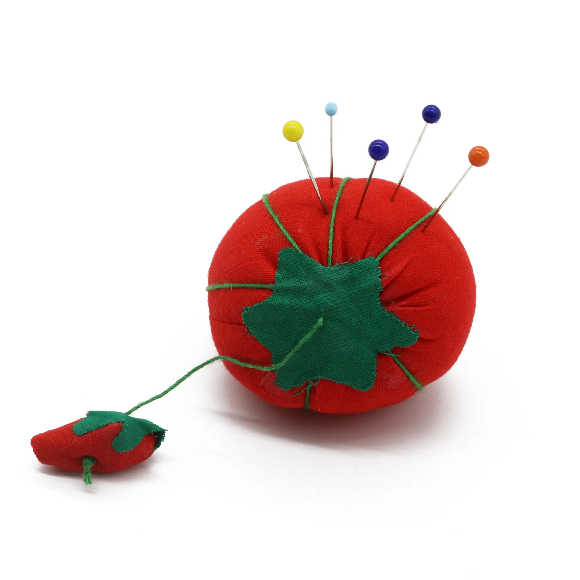 Strawberry needle inserting ball  pad Cross stitch needlemaker  inserting embroidery needle storing bead needle