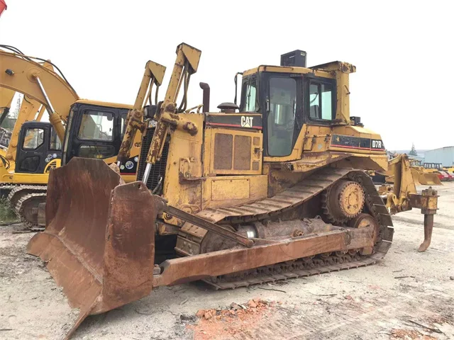 High Quality Caterpillar Bulldozer d7r d7g d7h,Cat Crawler Bulldozer With Ripper