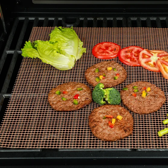 Heat Resistant Easy to Clean Non-stick Pizza Mesh Mat