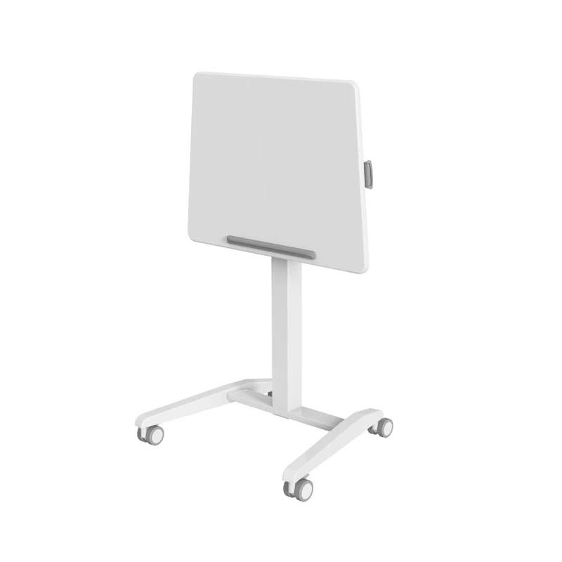 Portable Laptop Desk, Podium Stand Rolling Desk Laptop Table -Small Standing Desk, Mobile Desk On Wheels Computer Cart