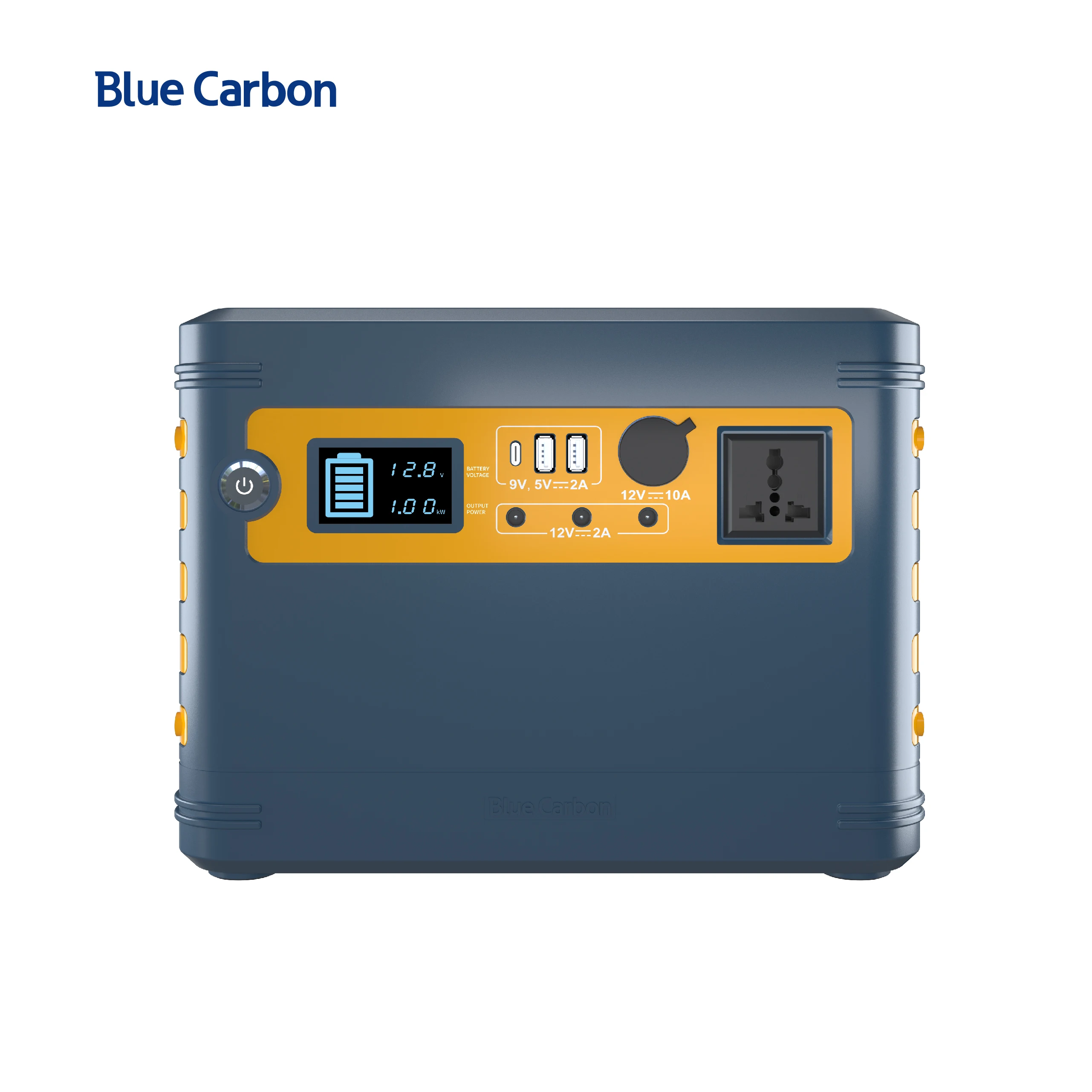 Blue Carbon 5 Years Warranty Portable Power Station Outdoor 12V 1kWh Solar Portable Lithium Ion Batteries
