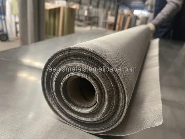 Paper making mesh cage 1.5-10 meters width 20 30 40 60 80 mesh 304 316 stainless steel plain woven wire mesh