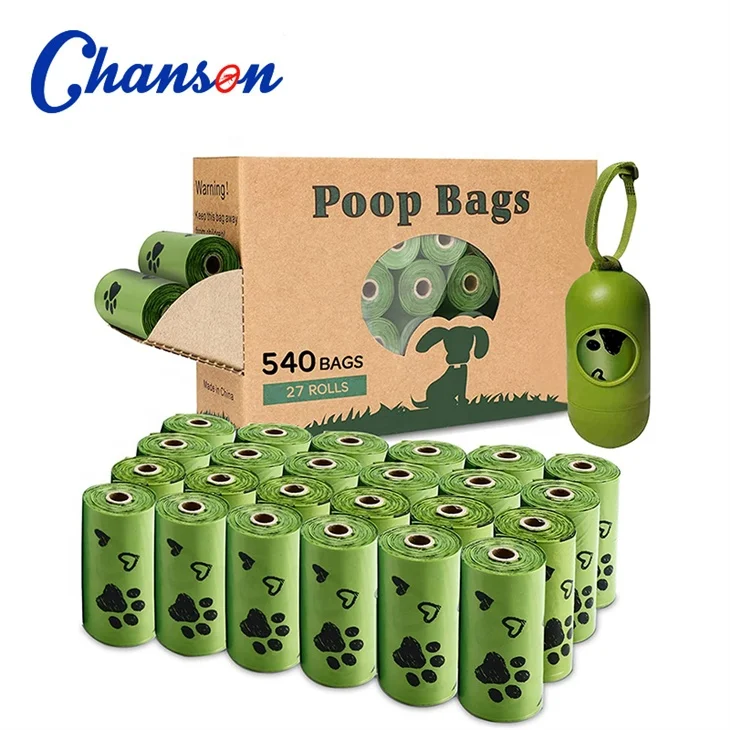 Customizable dog products practical disposable pet dog waste poop bag holder dispenser