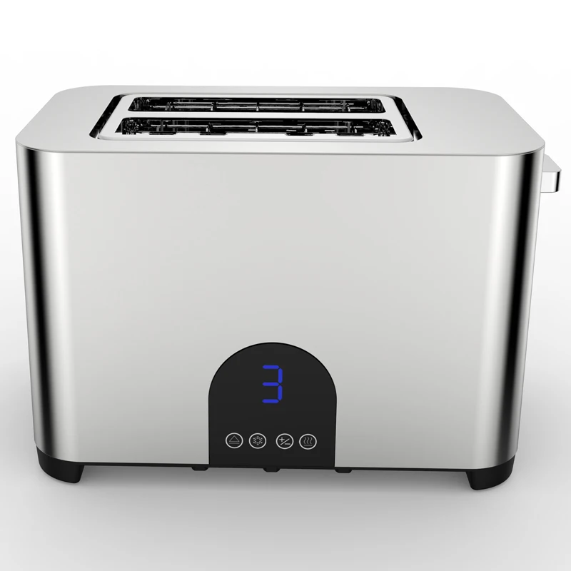 Полностью автоматический электрический тостер с сенсорным экраном на заказ домашний многофункциональный мини-тостер для завтрака из нержавеющей