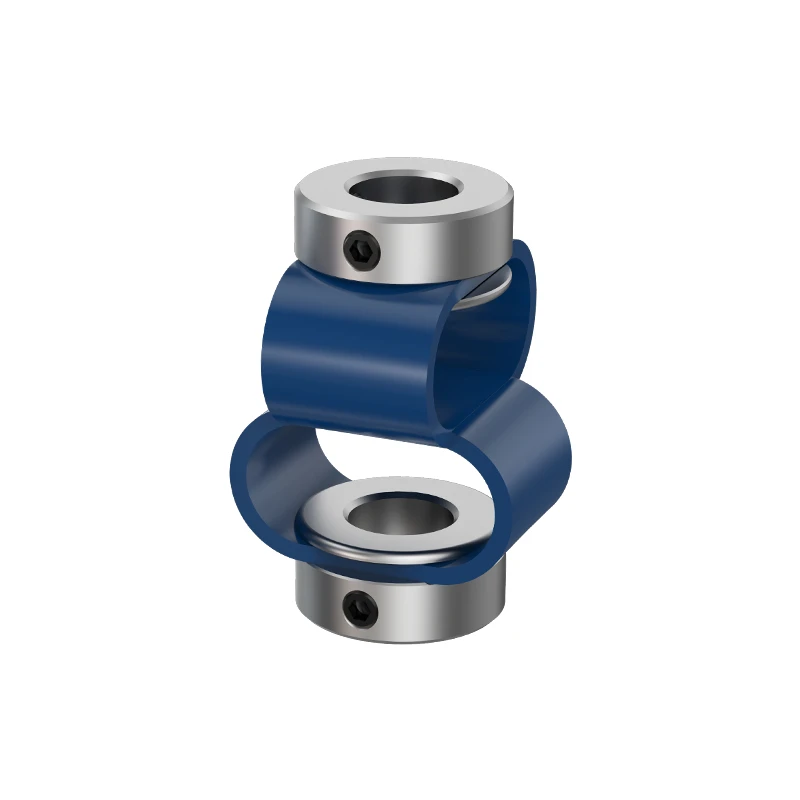 Low inertia torque figure-eight coupling for encoders