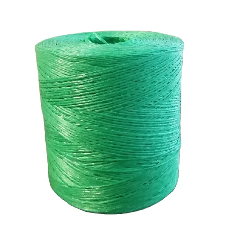 2mm Yellow Polypropylene twine pp rope thread for Greenhouse