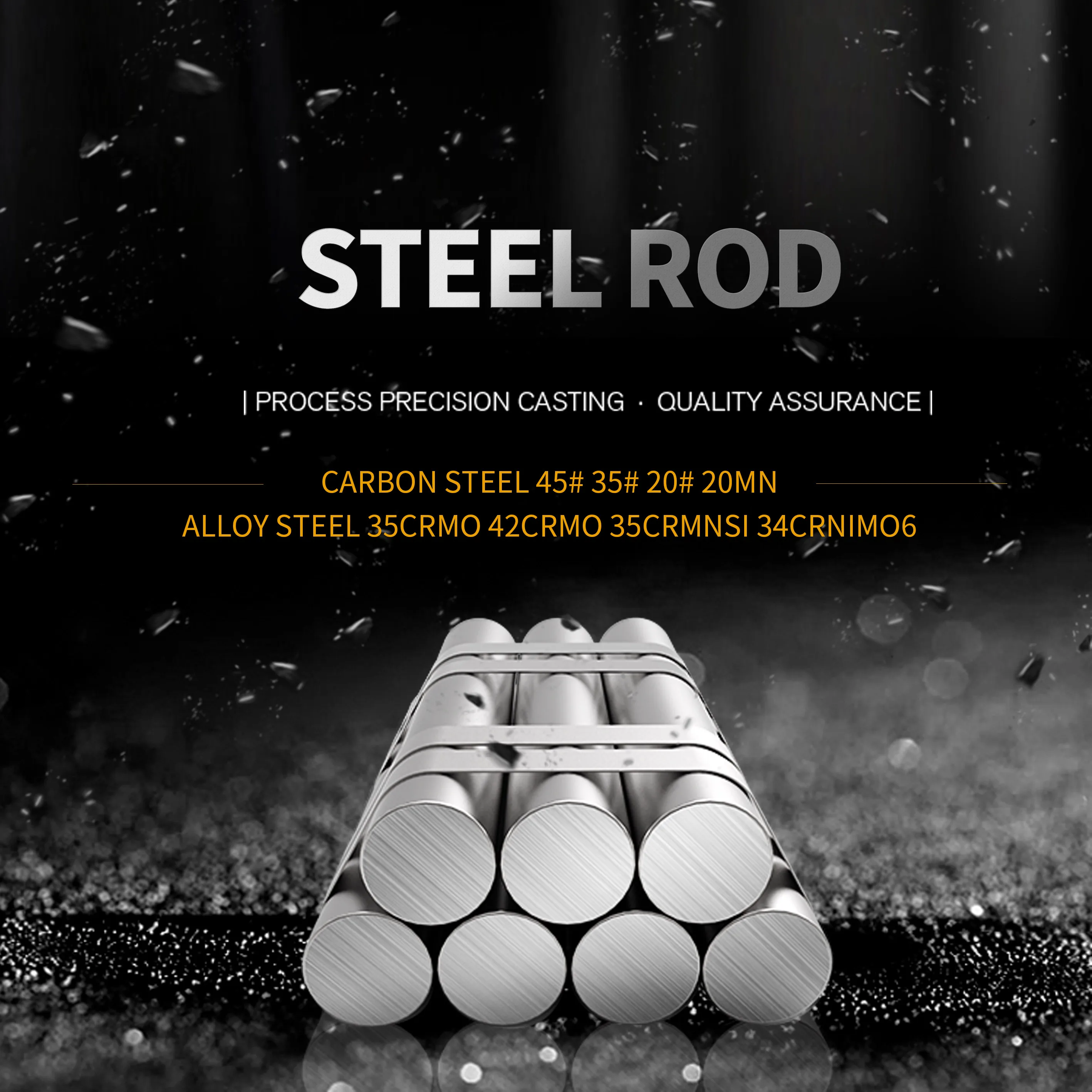 Good price Alloy steel  34CrNiMo6 steel round bar