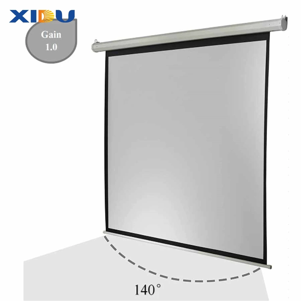 Factory Direct Sale 60-200 Inch Projection Screen Electric ALR Projection Screen Cinema UST Short Focus Video Projector Screen