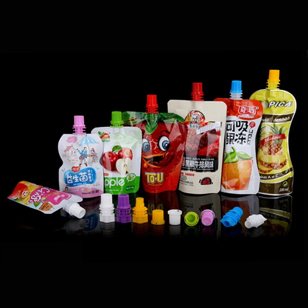 Laminated Plastic drink pouch bag/Liquid spout pouch packaging bags/Disposable drink pouch