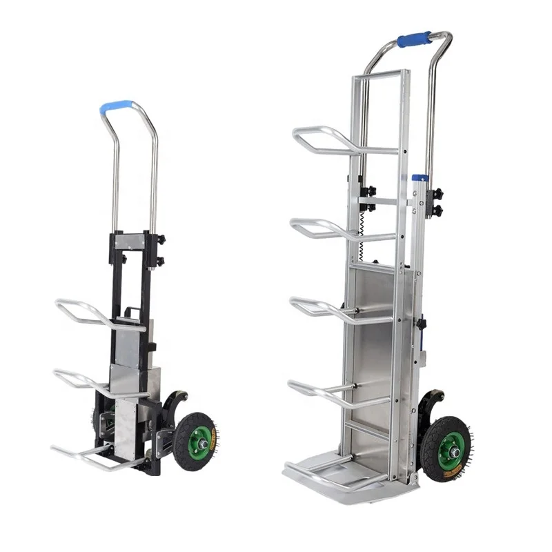 Hand Cart Electric Transport Climbing Machine Heavy Duty Cargo Electric Stair Climbing Trolley