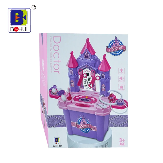 Doctor Toy Including Stethoscope Work Bench Toy To Change Storage With Lights  And Sound Pretend Play Set