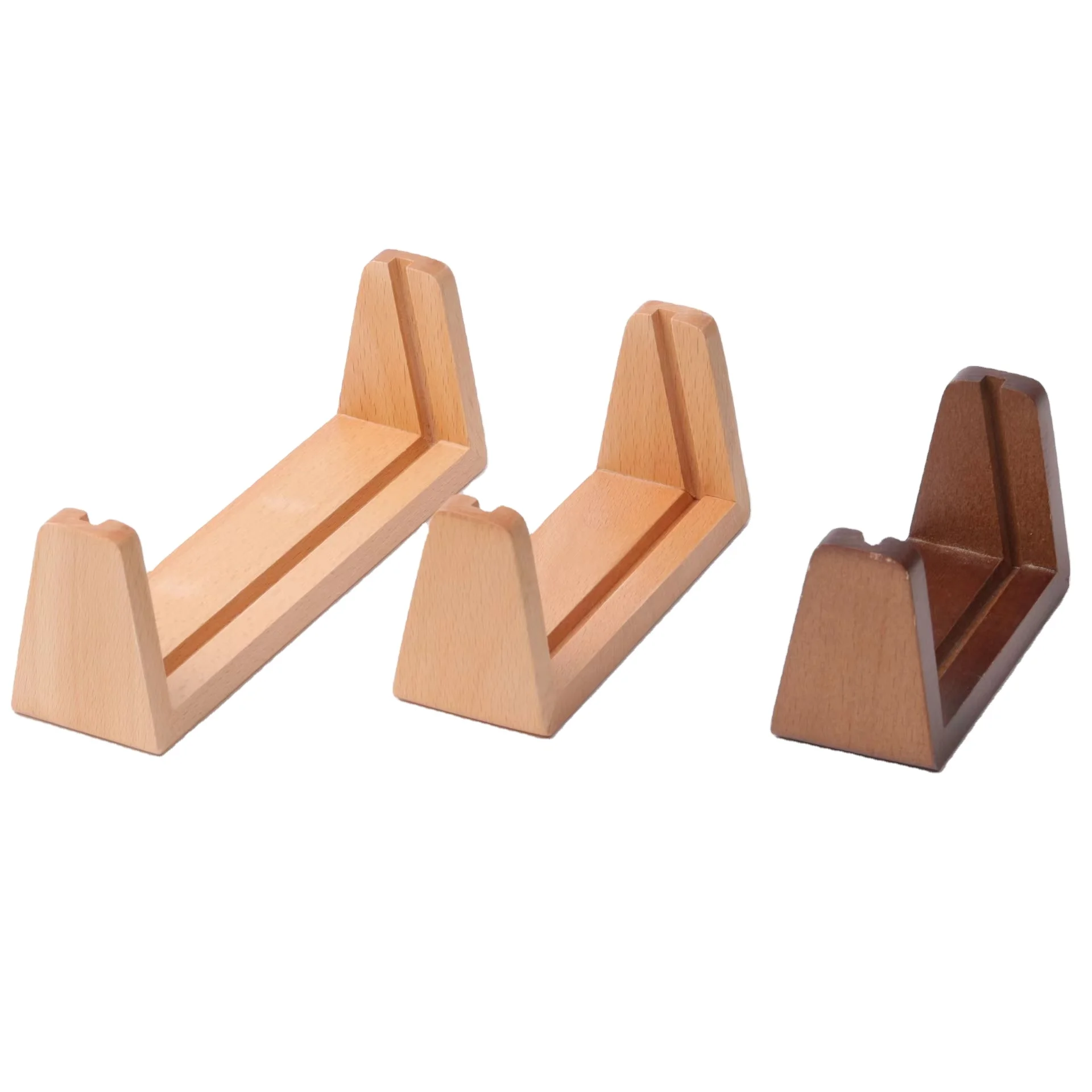 Handmade wooden tabletop ornaments with cardable photos