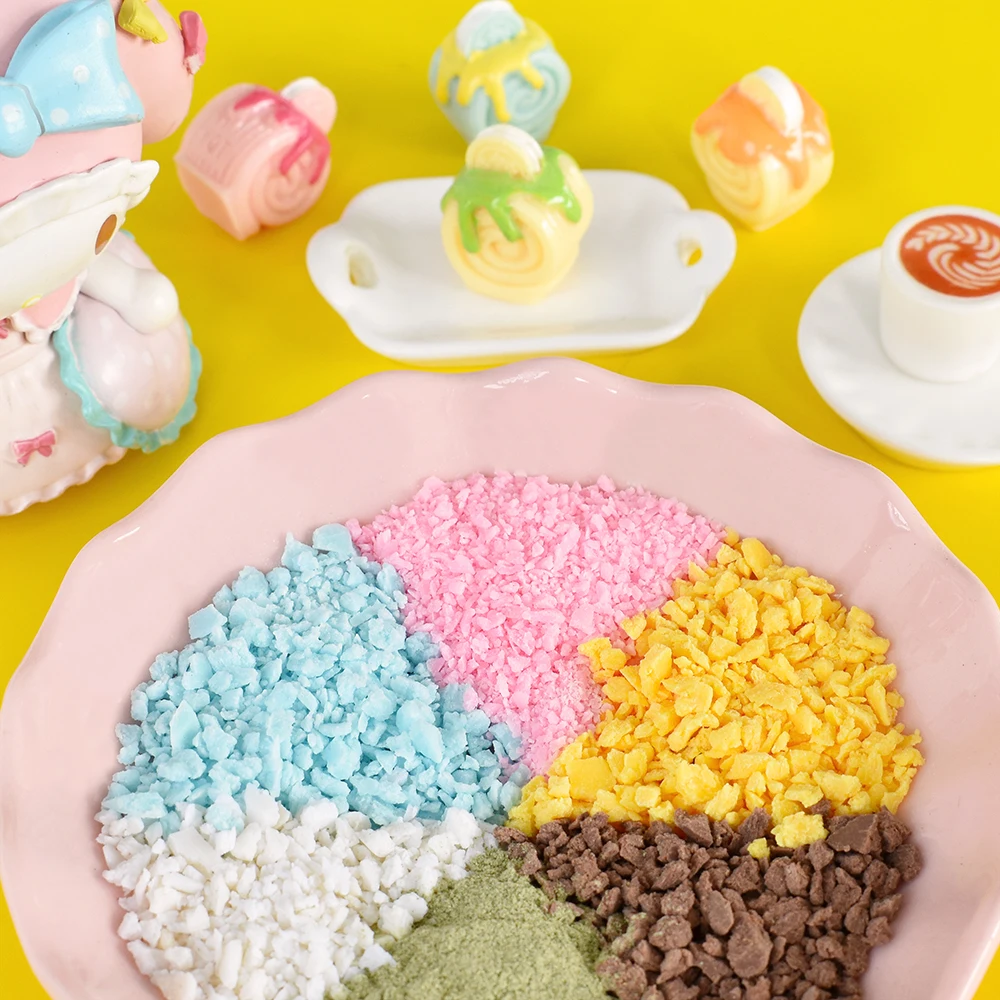 Wholesale Price Sweet Simulation Chocolate Slime Polymer Clay Sprinkles For DIY Crafts Making Cake Dessert Mud Decoration