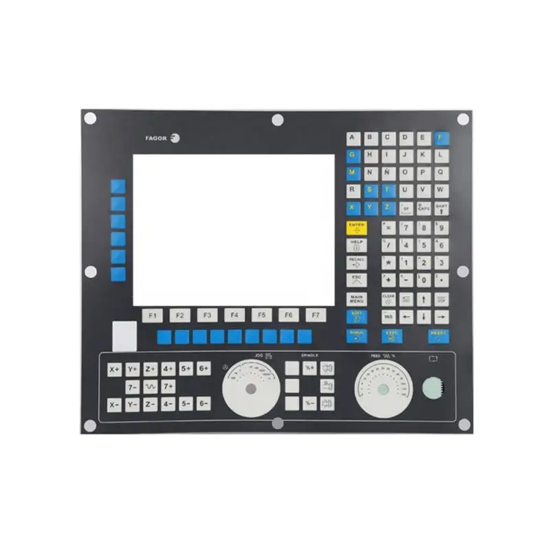Waterproof Flexible Membrane Keyboard With Metal Domes LED Technology China Wholesale Keypad Membrane Switch