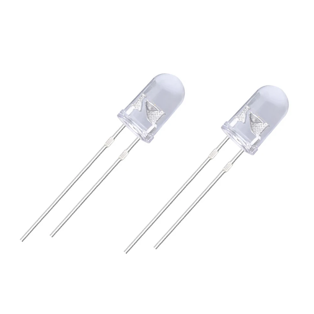 LED Light Emitting Diodes 5mm full color quick slow flash long feet factory price f5 Tri color RGB full color 5mm rgb LED Diode