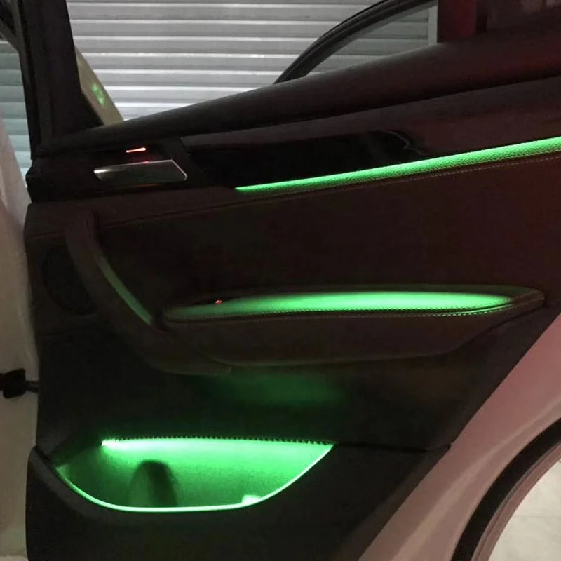 Wholesale Manufacture High Quality Customized Auto Atmosphere Lighting Light 11 Color Luminous RGB Ambient Light For BMW X4 F26