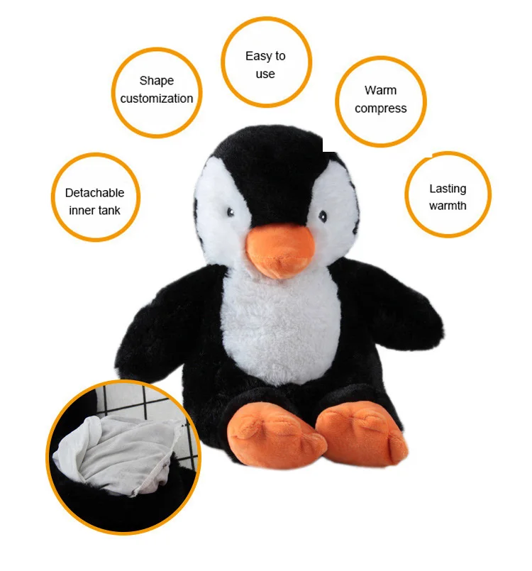 2 to 4 Years Kids Dog Microwave Warm Heating Stuffed Toy Weighted Sensory Plush Toy for Kids Relieve Anxiety
