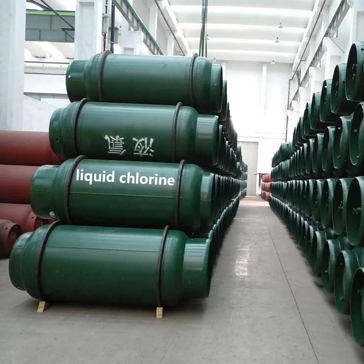 
Bulk Supply 3N 99.9% CL2 Gas Liquid Chlorine Price for water treatment 