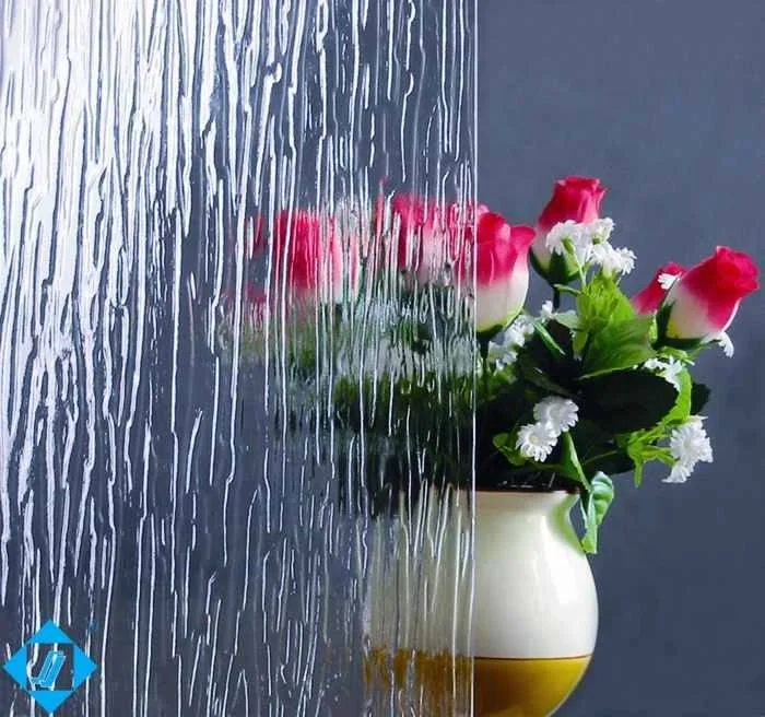 3mm Hot Melt Glass Art Wall Decor Customized Design Textured Patterned Kiln Cast Tempered for
