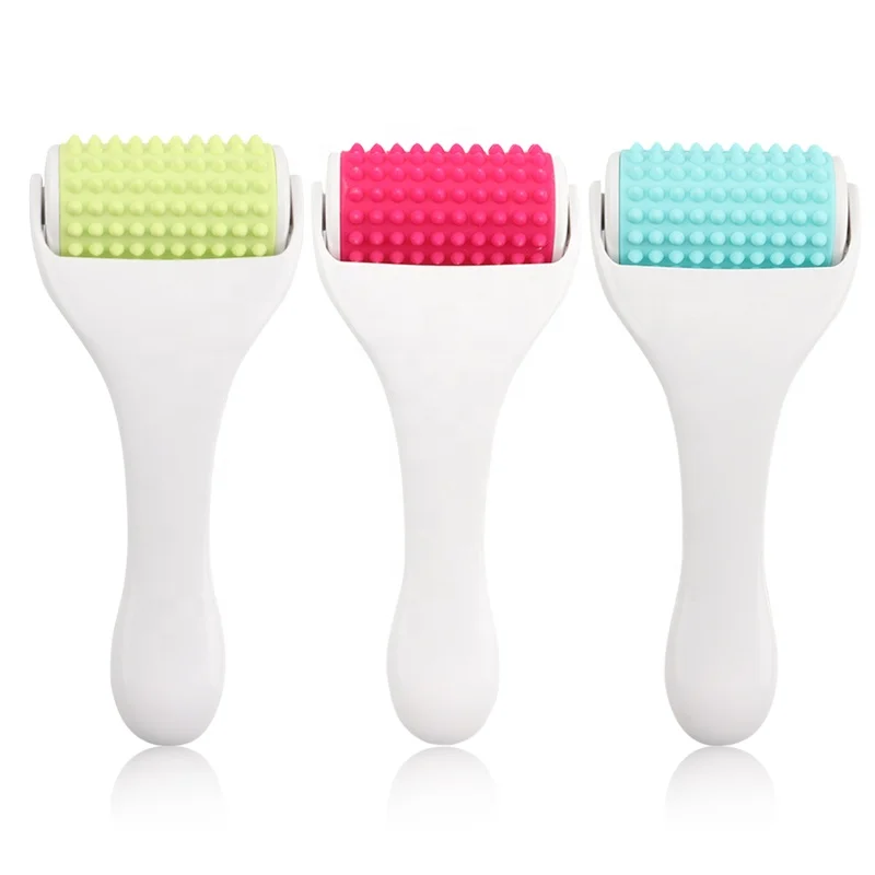 
Body Massager derma and face roller machine silicone roller beauty tools dermaroller massage 