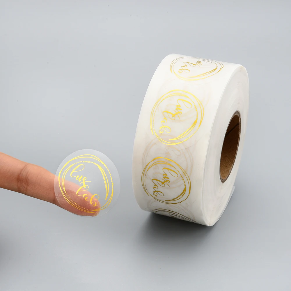 custom perfume logo printing waterproof adhesive sticker foil perfume bottle labels vinyl stickers