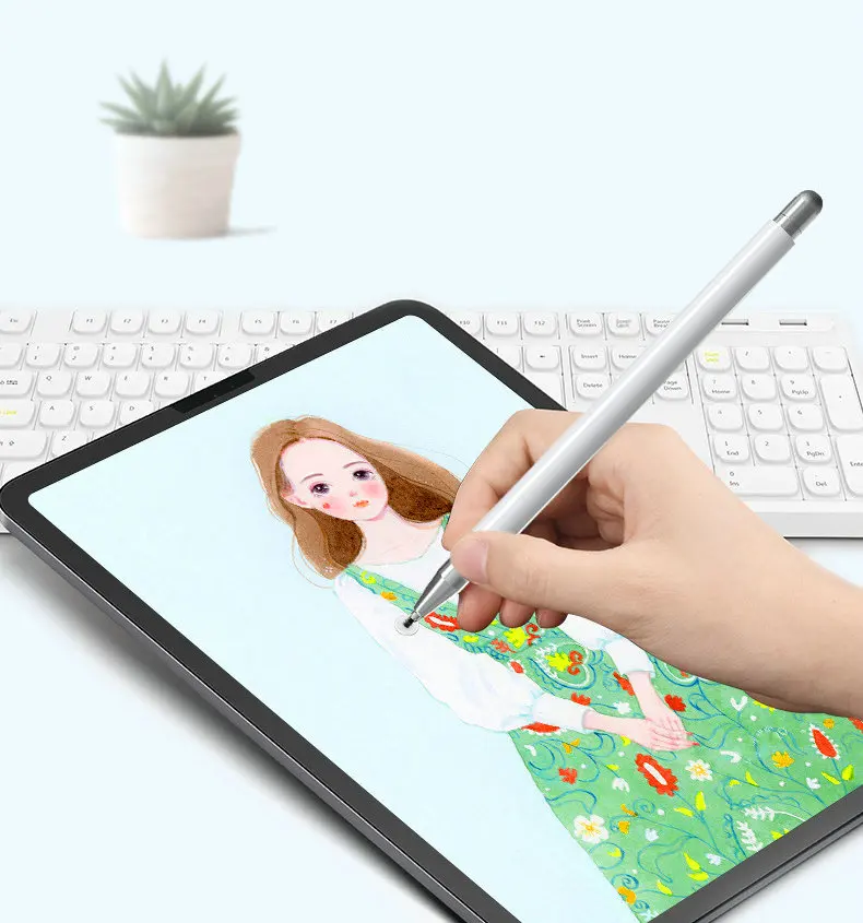 New Arrival Popular Mobile Phone Tablet Screen Capacitive Universal Touch Pen Compatible Disc Stylus for PC ipad