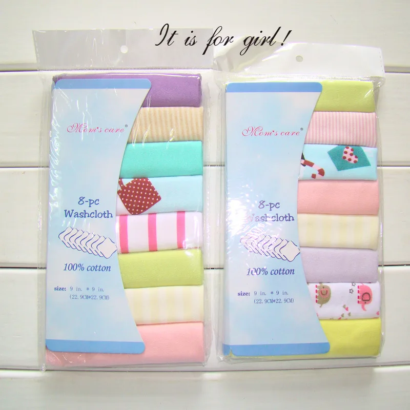 Wholesale Saliva Towel Soft Handkerchief Absorbent Cotton Gauze Small Square Towels For Babies