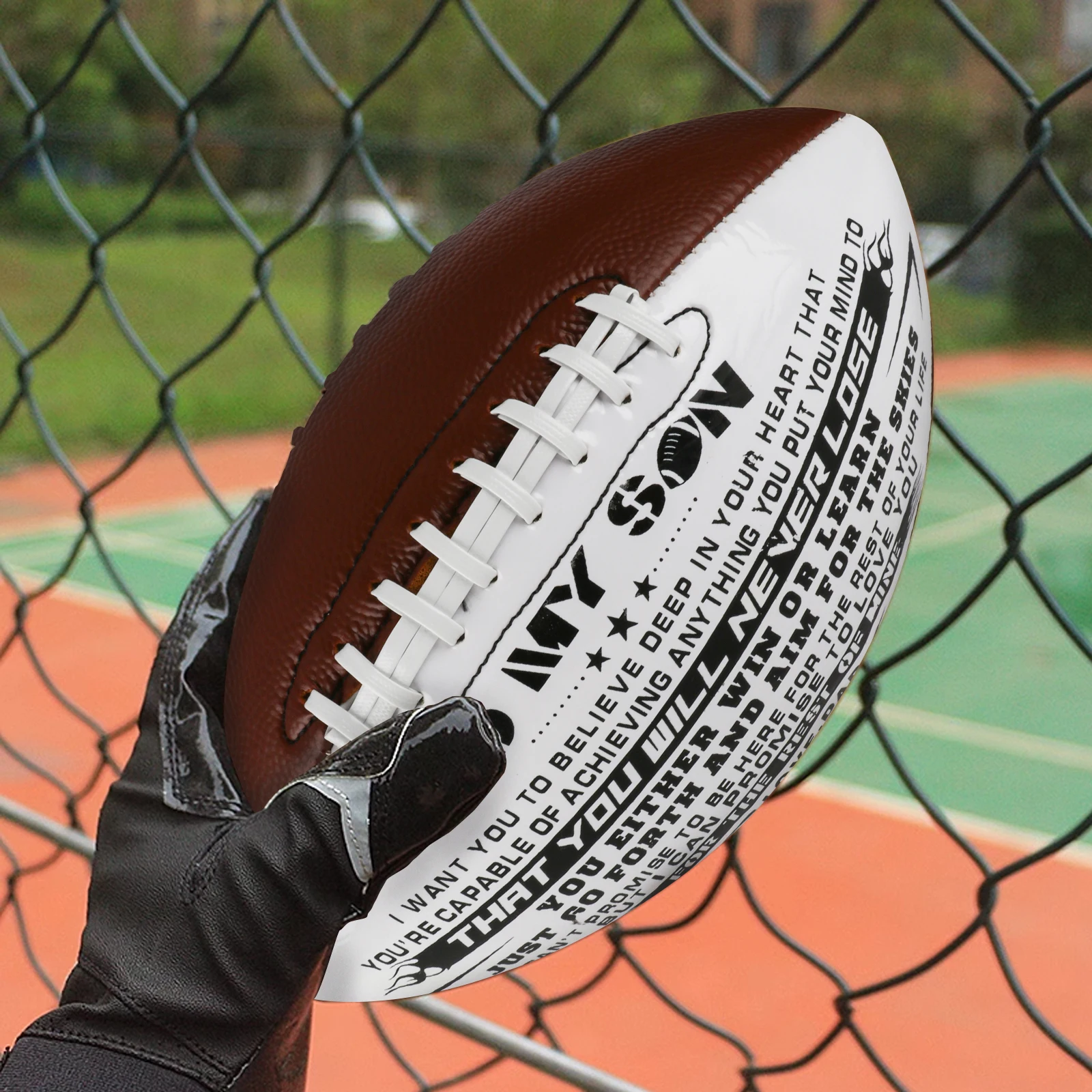 New Official Professional Factory Rugby High Quality Football Customized Logo American Football For Match