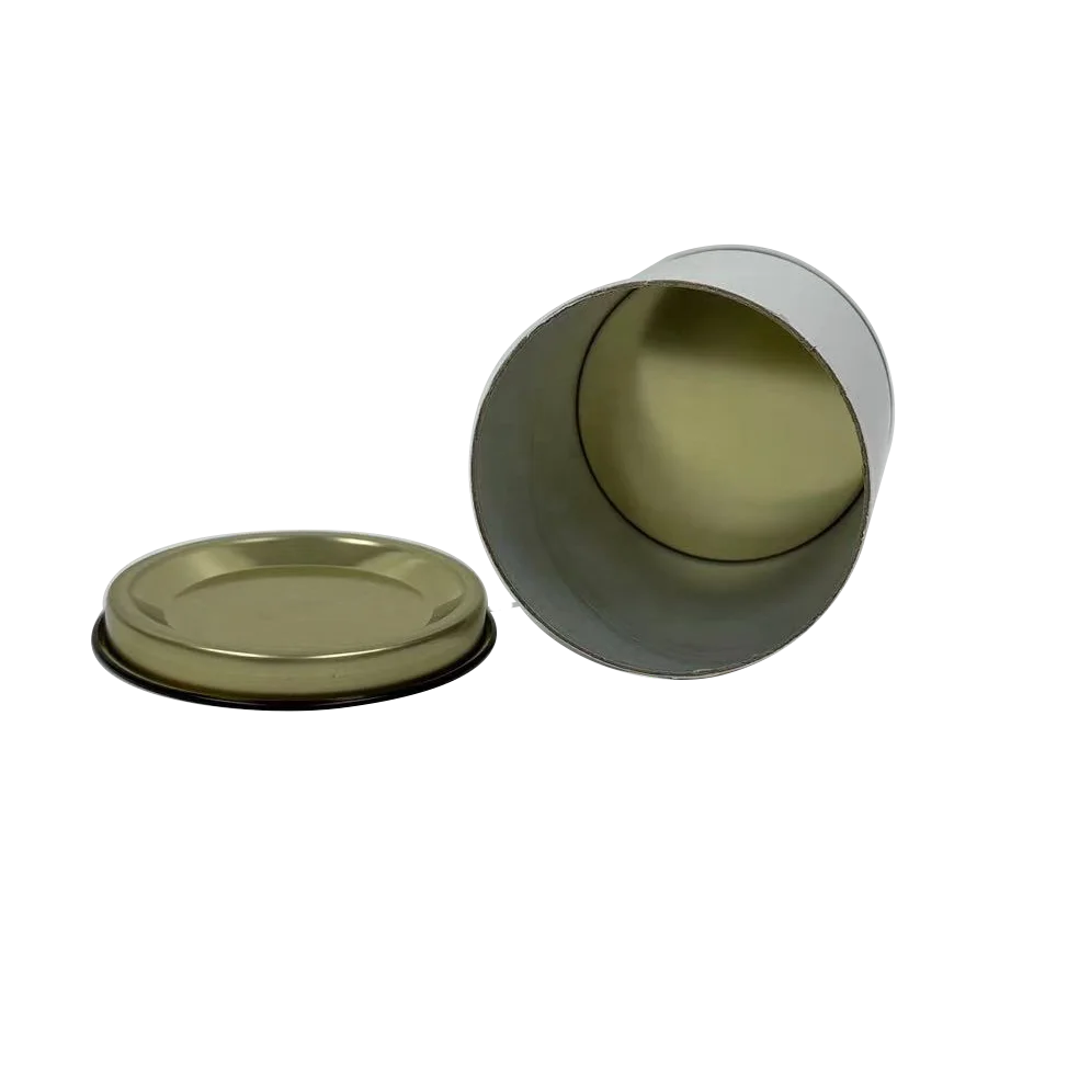 Customized New Moisture-proof Recyclable Kraft Paper Coffee Tea Cocoa Bean Seasoning Food Pet Food Circular Paper Tube