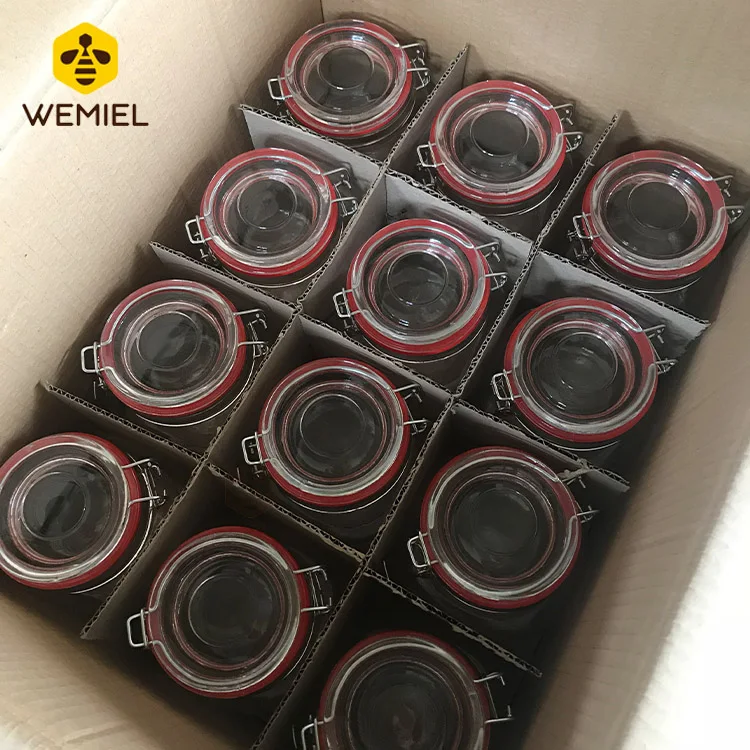 500 г халяльный Янтарный свежий натуральный сырой многоцветный пчелиный мед