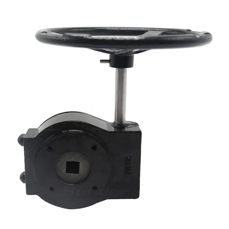 Bundor HT200 cast iron gearbox for valves with handwheel
