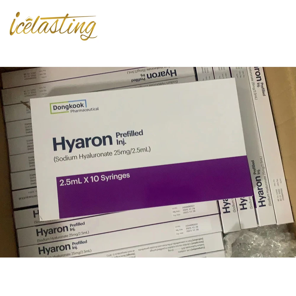  Лидер продаж 2021 корейское наполнитель Hyaron HA предварительно заполненная инъекция 2 5 мл раствор для усиления кожи с гиалуроновой кислотой сыворотка