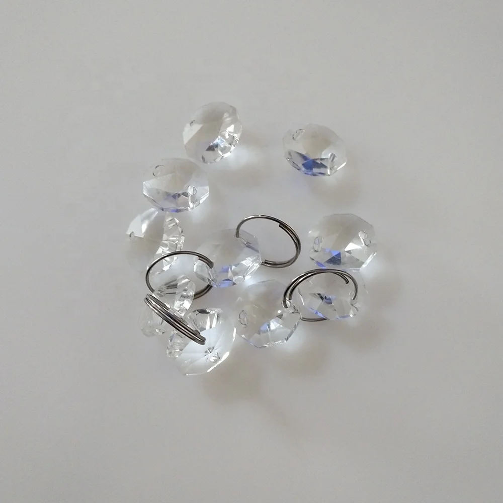 Crystal clear beaded chain curtain wedding decoration backdrops