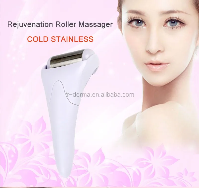 Portable Smooths Skin Needless Derma Roller Massage Roller