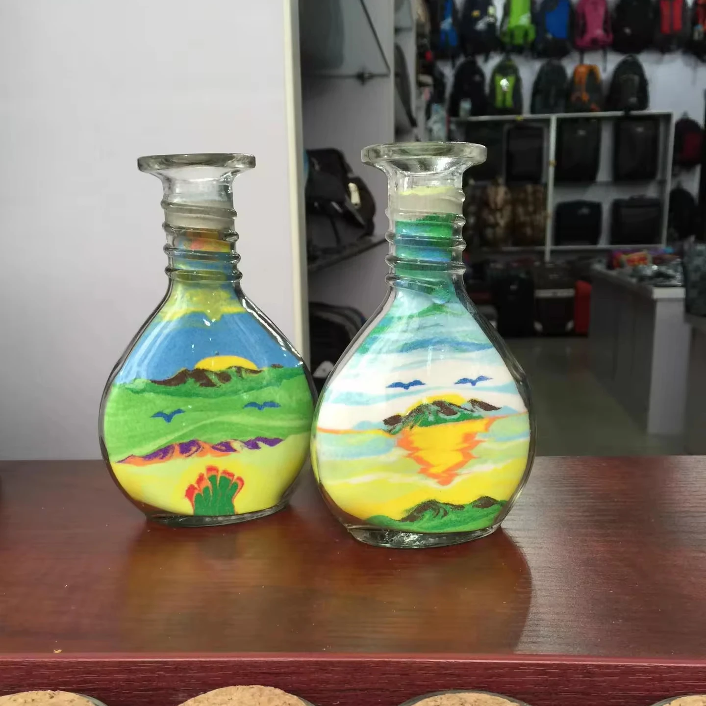 DIY SAND ART BOTTLES, glow in dark sand art kit