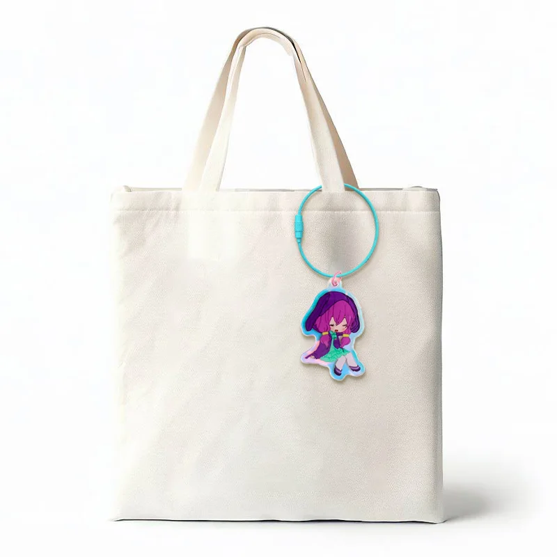 Hot Sale Styles Keychain Double Sided Acrylic Cartoon Key Chain Pendant Anime Accessories Keyring for bag