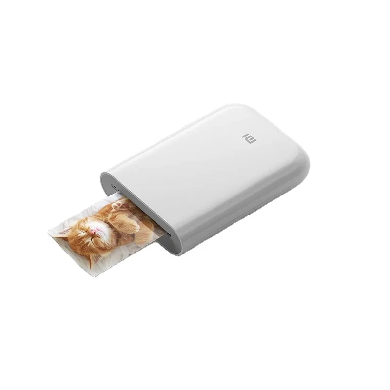 Xiaomi mijia AR принтер, 300 точек/дюйм портативный фото мини карман в стиле «сделай сам»; Удельный вес 500 мА/ч, изображение принтера Карманный принтер с бумага для печати