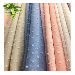 В наличии, шифоновая жаккардовая ткань из 100% полиэстера с цветочным принтом, женская одежда