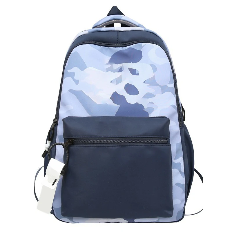 Factory price all-match casual students backpack beautiful trend school bag classics school bag for high school