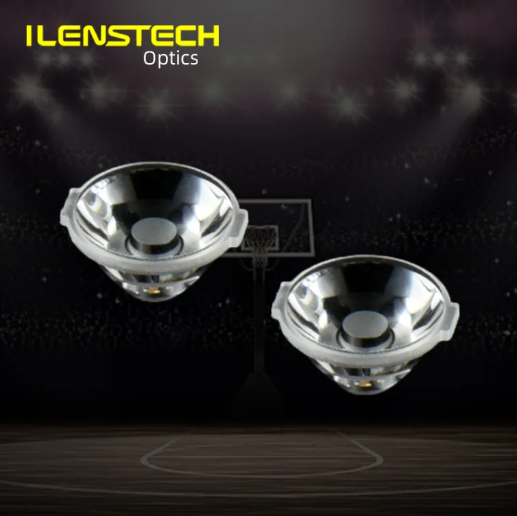 ilenstech 13mm mini led lens 10 degree 3030 optical secondary lens for torch light