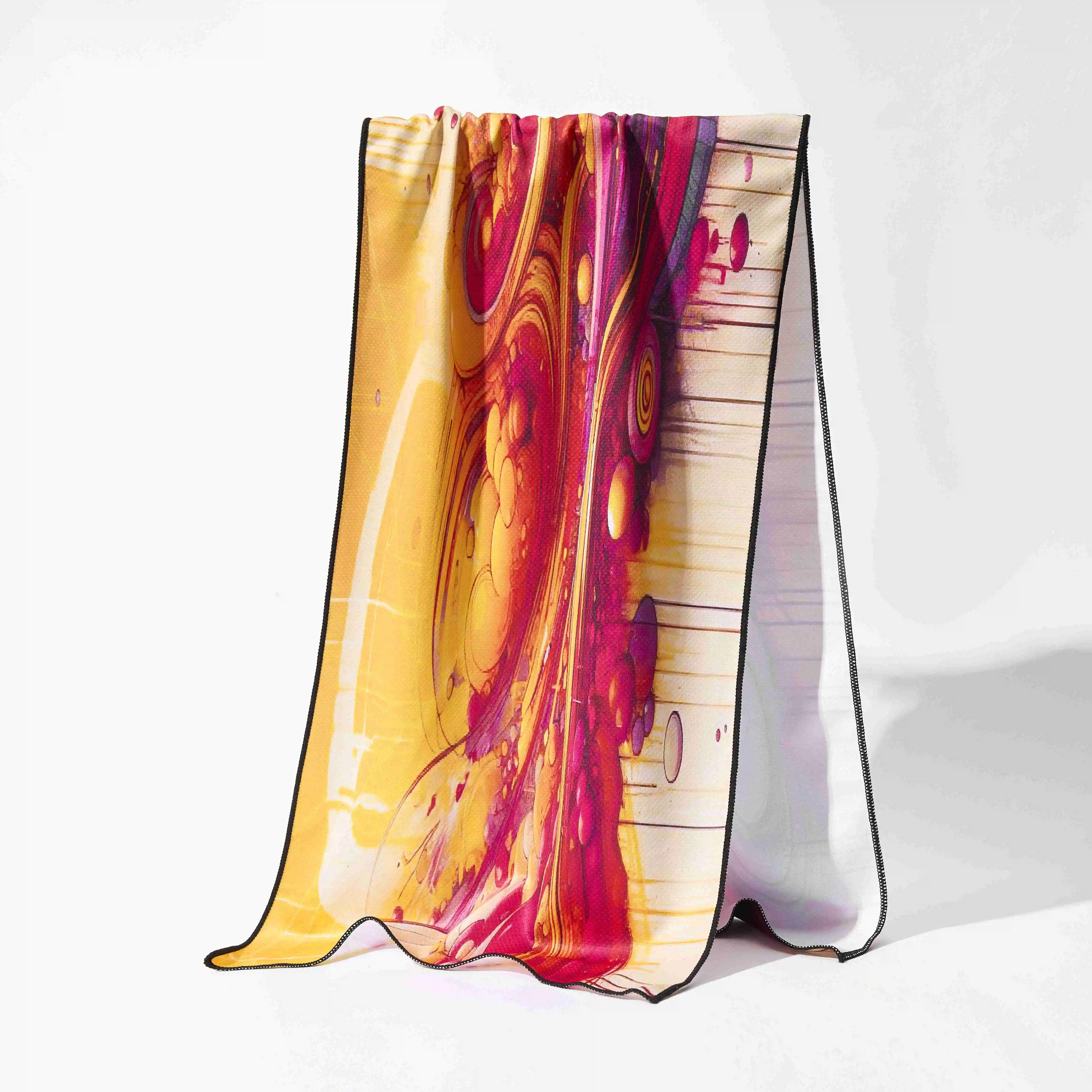 Hot Selling Cheap Custom High Stretch Design Personalized Custom Patterned Sports Towel